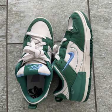 Nike Dunk Low verde-bianco Sneakers
