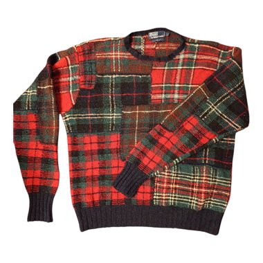 Maglione in lana Ralph Lauren in lana scozzese