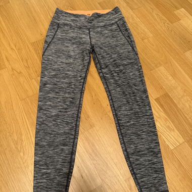 Leggings sportivi grigio-nero