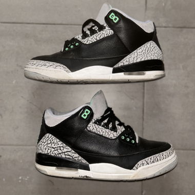 Air Jordan 3 noir/blanc