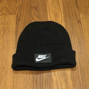 Nike black reflective future logo