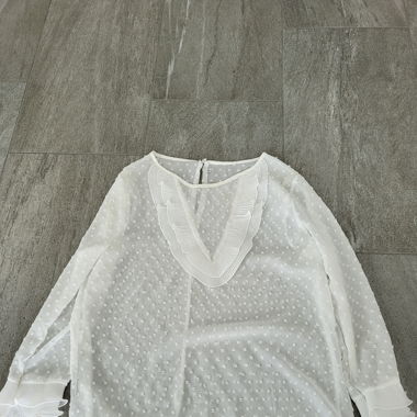 Durchsichtige Bluse