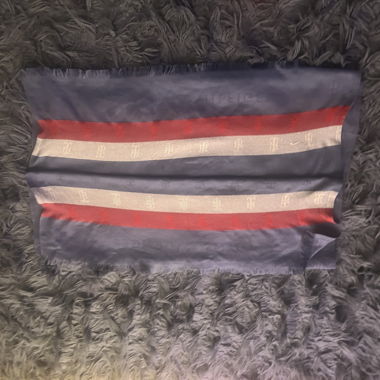 Sciarpa blu Tommy Hilfiger