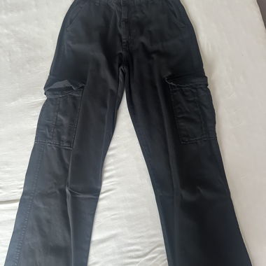 Black Cargo Pants