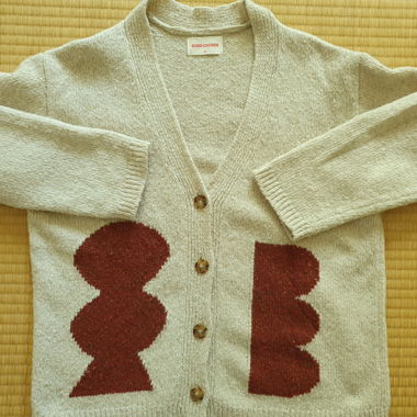 Bobo Choses Woll-Cardigan XS