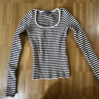 haut manches longues rayé Brandy Melville