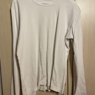 Weisses Langarm Shirt