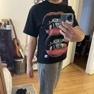 Grey baggy jeans 