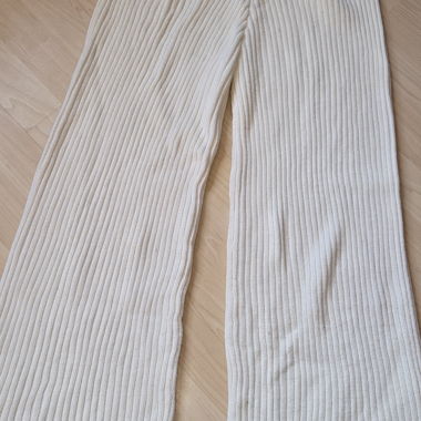 Pantalone largo bianco