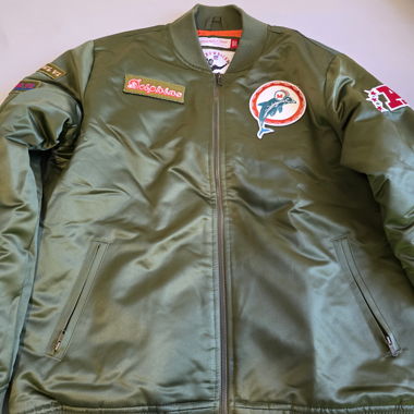 Bomber Mitchell & Ness Dolphins NFL Throwbacks