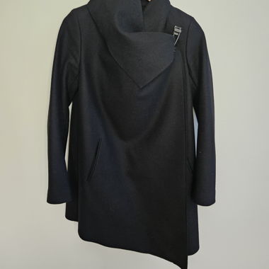 Cappotto AllSaints Black Monument Eve