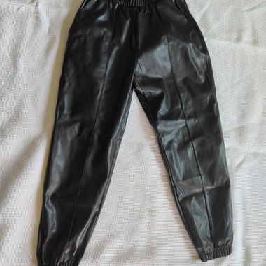 PU leather pants