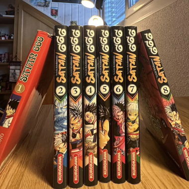 Lot de mangas Satan 666