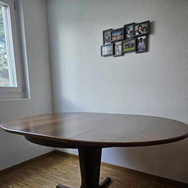 Vintage, extendable dining table