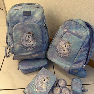 Set Zaino Scuola Beckmann Unicorn