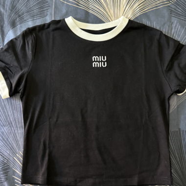 Crop top miu miu NEUF