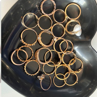 23 Ring Set Goldoptik