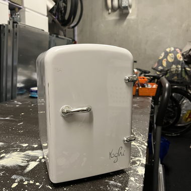 Mini frigo Yoghi bianco