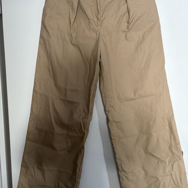 H&M beige wide-leg trousers size EUR 36
