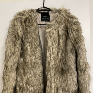 Kunstfell Jacke Bershka