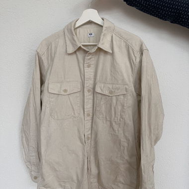Surchemise en velours côtelé Uniqlo