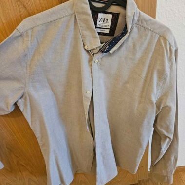 Camicia beige Zara
