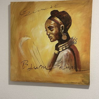 Abstract Figurative Painting