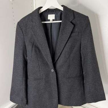 Blazer gris fonce