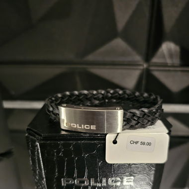Lederarmband POLICE