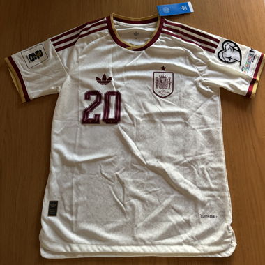 Maglia Spagna Trasferta 2026 Pedri 20 S
