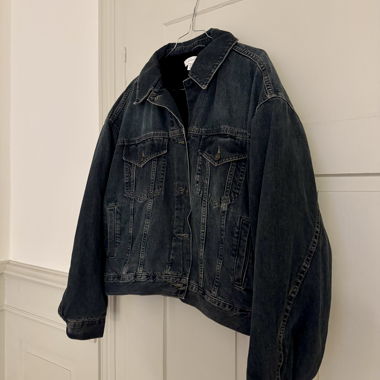 Veste denim d'hiver Cozy de Topshop