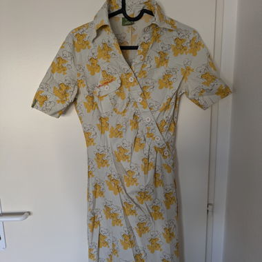 Abito camicia stampato