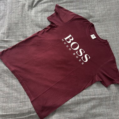 T shirt Hugo Boss bordeau
