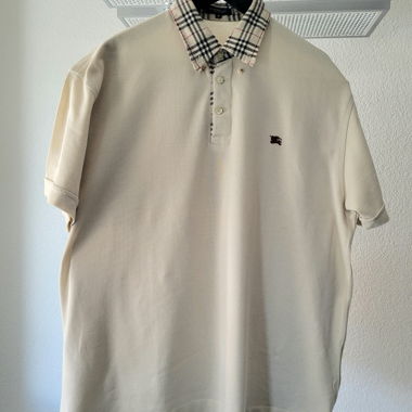 Polo Burberry Crème clair (Taille 8)