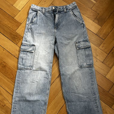 Blue cargo jean