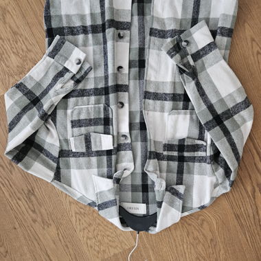 Chemise oversize à carreaux de Studio taille S
