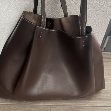 Sac cabas basique marron