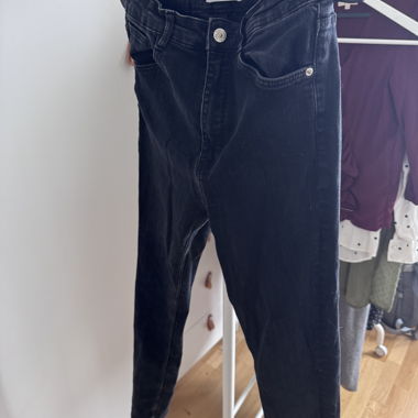 Zara black skinny jeans