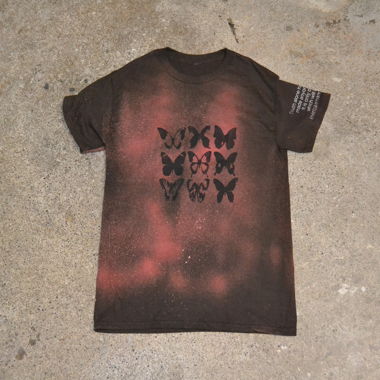 bleached butterfly t-shirt