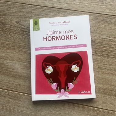 livre “j’aime mes hormones”