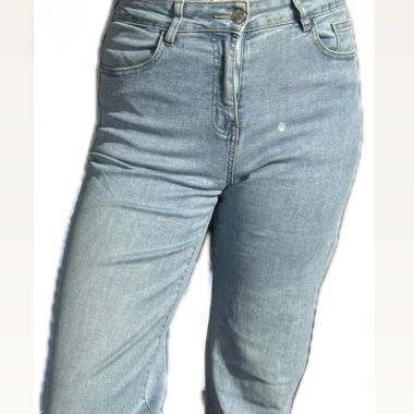 Helleblaue RUBY Jeans Flared
