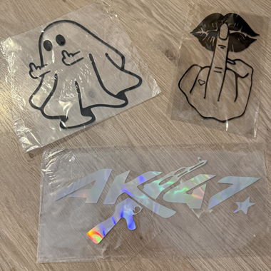 Sticker Set fürs Auto oder motorrad