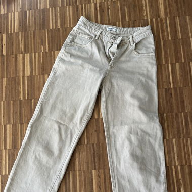 beige lockere Hose