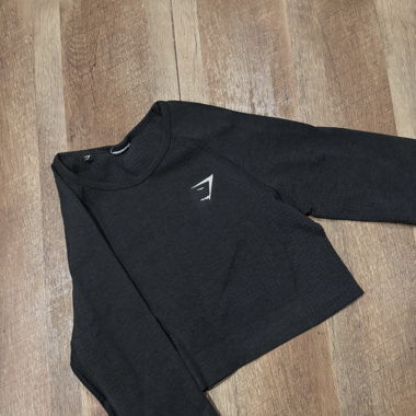 Gymshark Crop-Top (langarm)