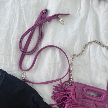 Maje pink bag