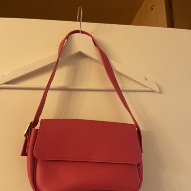 Handtasche Pink mit Gold