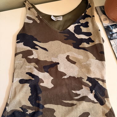 Camouflage tank top