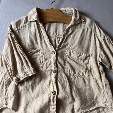 short Zara blouse
