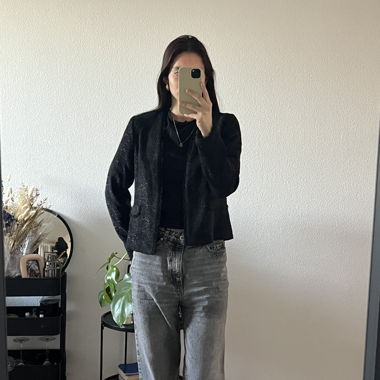 blazer brillant courte 