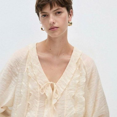 Dunst Bluse ecru